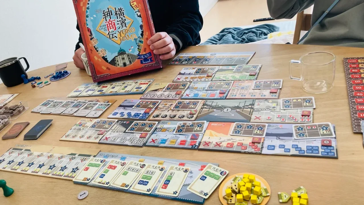 横濱紳商伝】ルール概要とレビュー：ボードゲーム家族 | 新！ボード