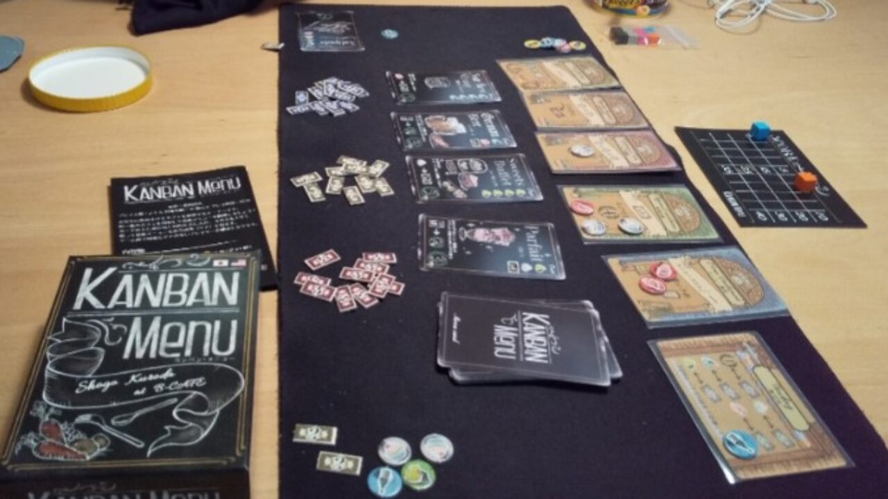 カンバンメニュー/ KANBAN Menu】ルール概要とレビュー：ボードゲーム