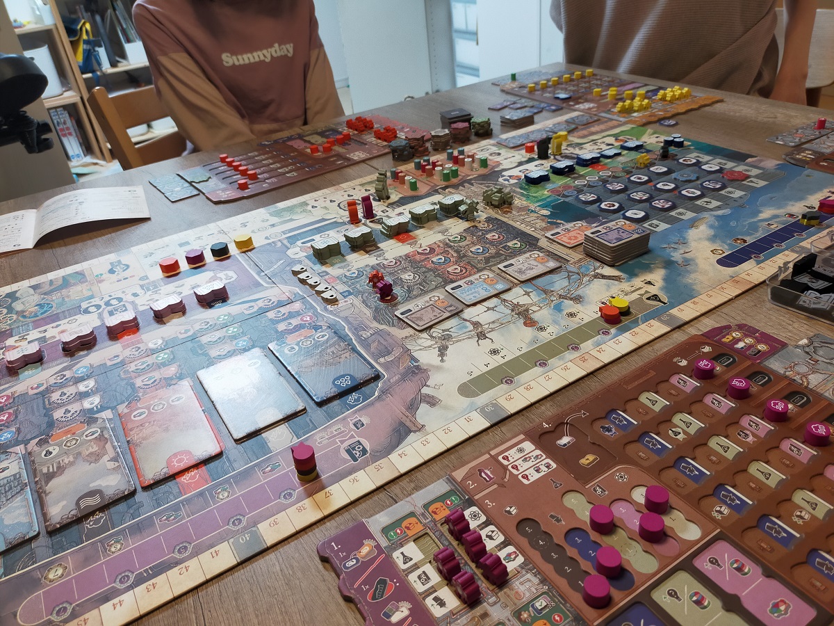 【ウェザーマシン/ Weather Machine】ルール概要とレビュー：ボードゲーム家族 新！ボードゲーム家族