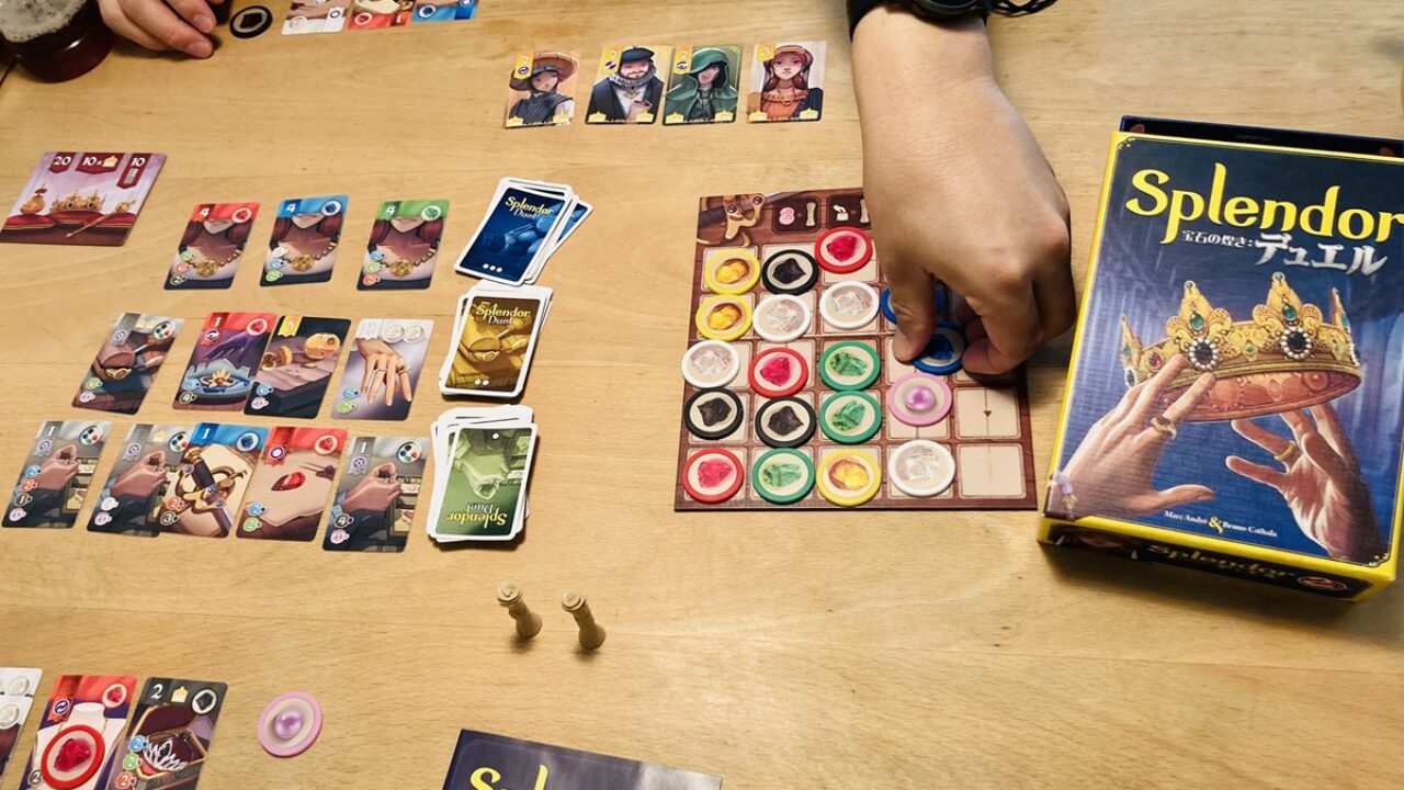 宝石の煌き：デュエル/ Splendor Duel】ルール概要とレビュー：ボードゲーム家族 | 新！ボードゲーム家族